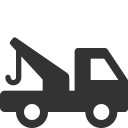 black-white-android-tow-truck