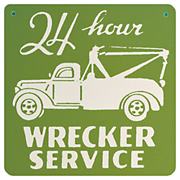 tow-truck-sign-green